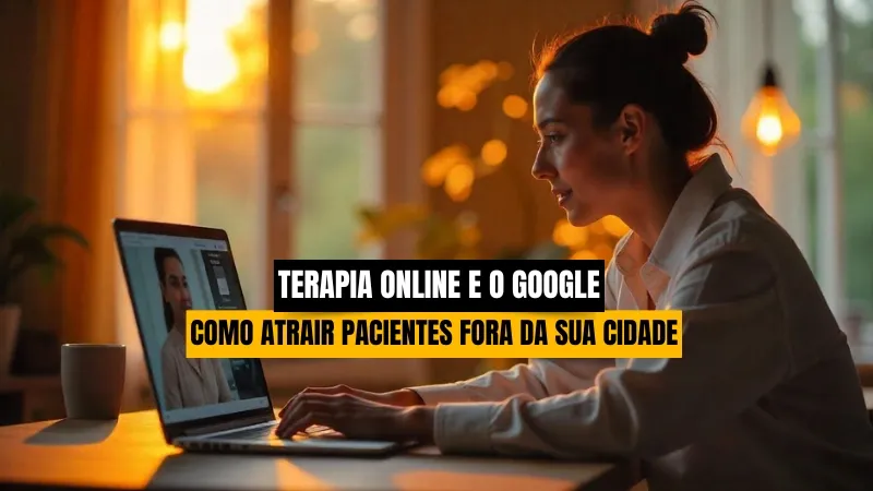 Terapia online e o Google: Como atrair pacientes fora da sua cidade